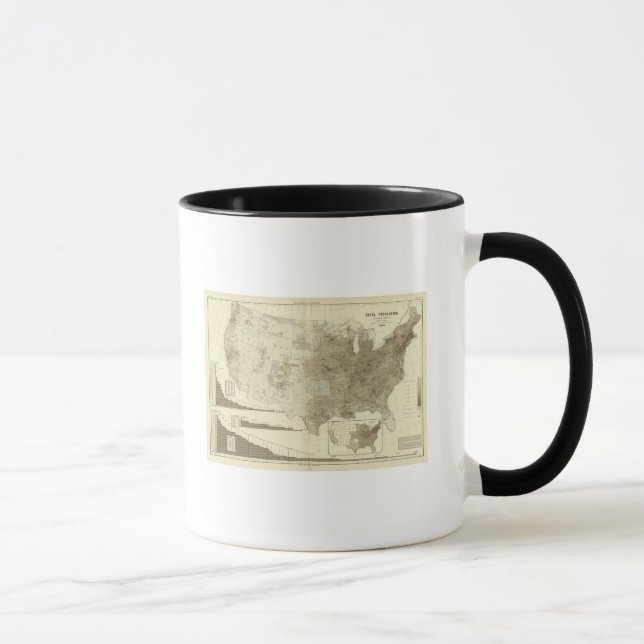 Mug la densité de population des comtés (Droite)