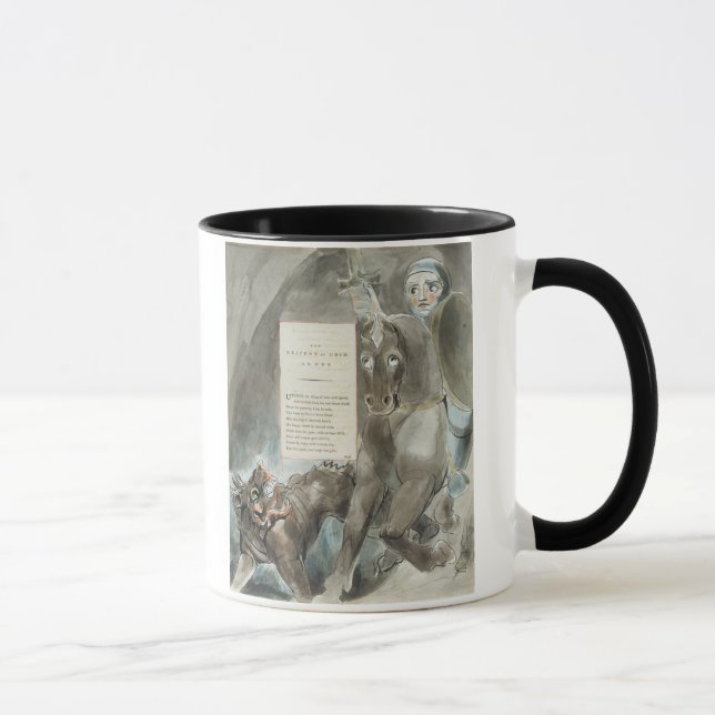 Mug La descente d'Odin, une ode, 'des poèmes du Th (Droite)