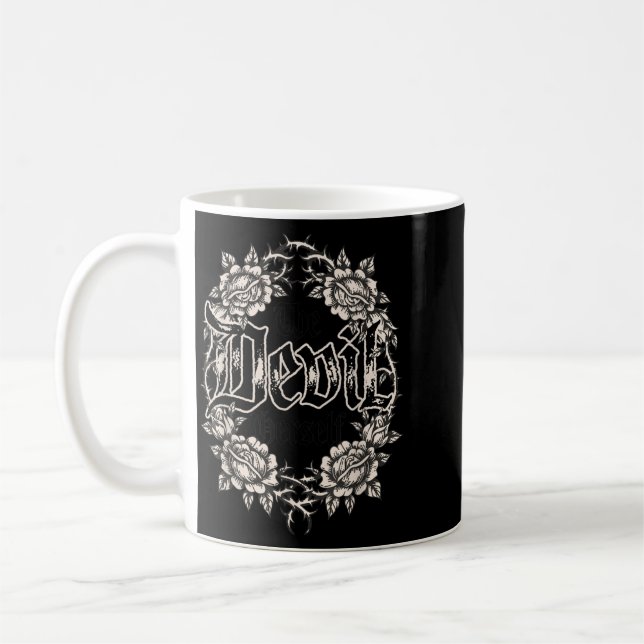 Mug La Diable Rétro Occulte Femmes Gothique Féminité S (Gauche)