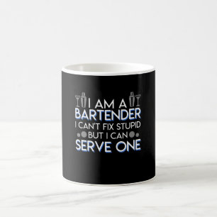 Mug La difficulté de pente de barman stupide peut