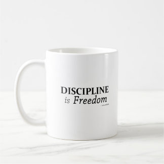 Mug La discipline est liberté
