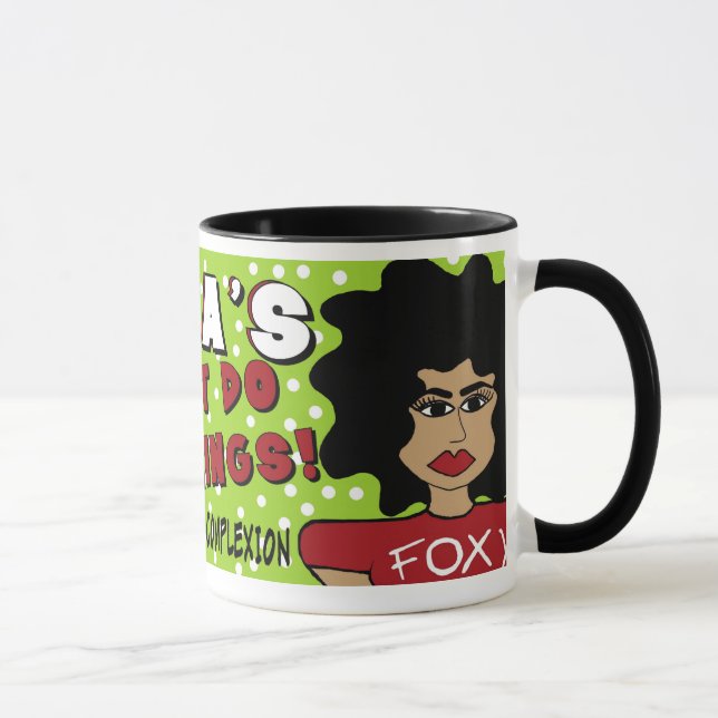 MUG LA DIVA NE FONT PAS DES MATINS (Droite)