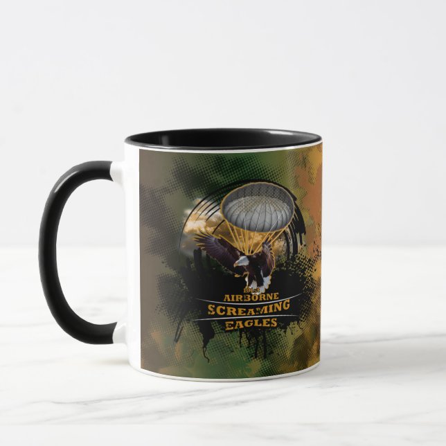 Mug La division aéroportée 101 Screaming Eagles (Gauche)