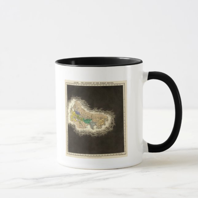 Mug La Division de l'Empire romain 395 après J.-C. (Droite)