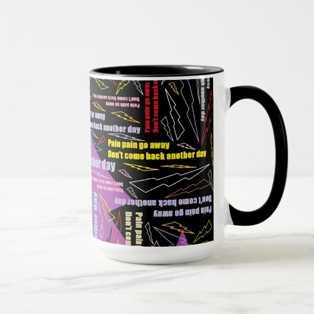 Mug La douleur de douleur partent (Droite)