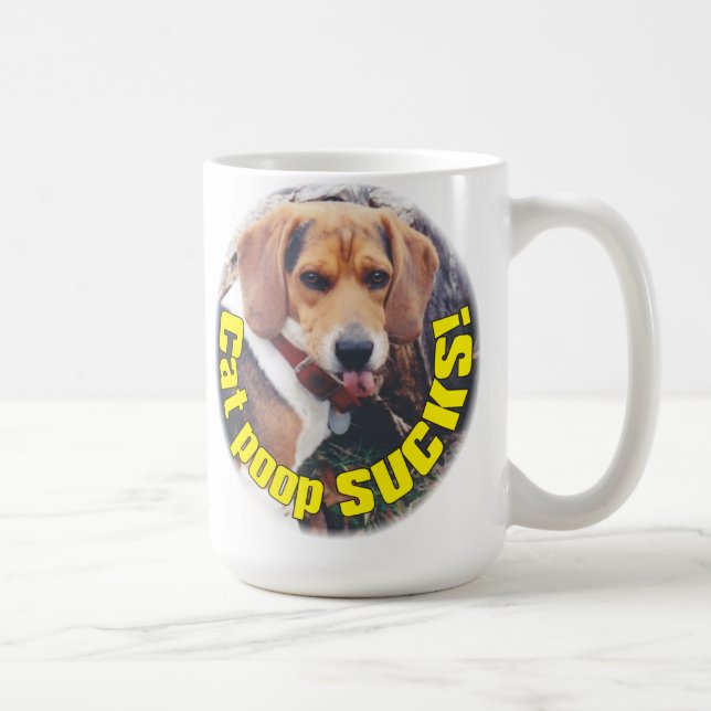 Mug La dunette drôle de chat suce le chien collant la (Droite)