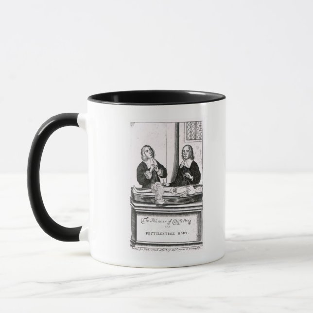 Mug La façon de disséquer le corps pestilentiel (Gauche)