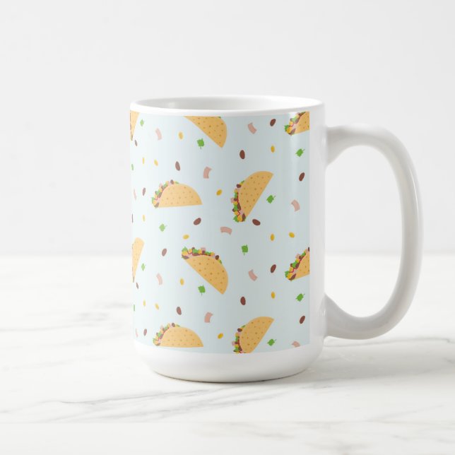 Mug La faim du Motif de Tacos (Droite)