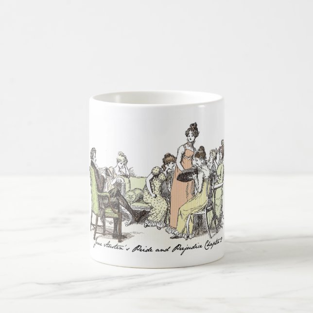Mug La famille Bennet - Jane Austen Pride & Prejudice (Centre)