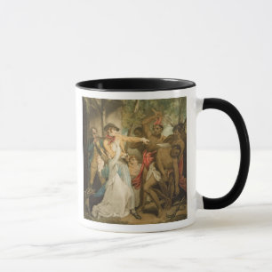 Mug La famille de arrangement attaquée par des