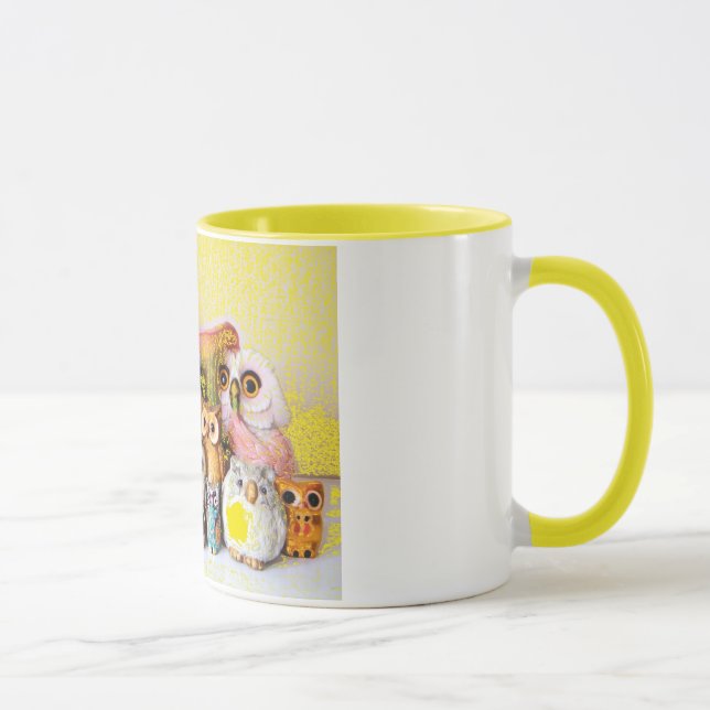 Mug La famille de hibou (Droite)