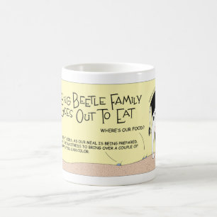 Mug La famille du dung Beetle va manger