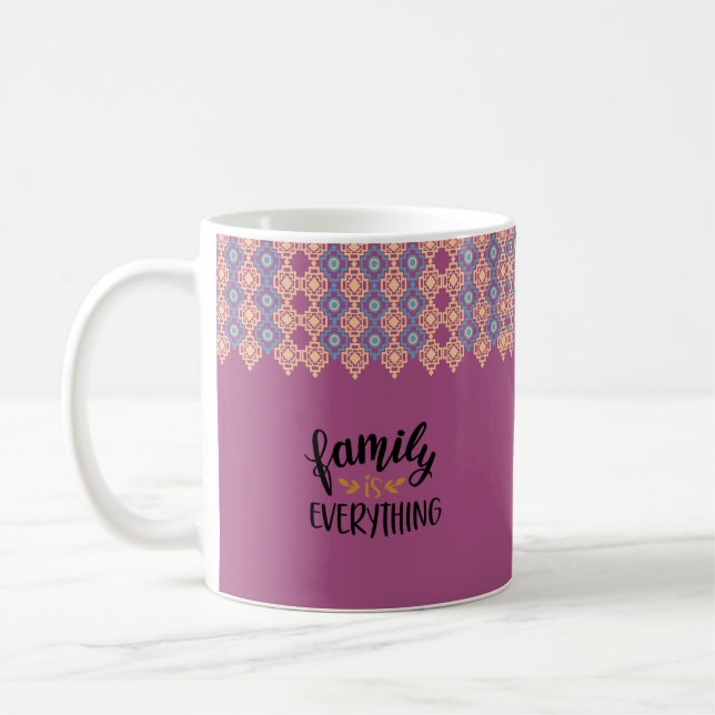 Mug La famille est tout (Gauche)