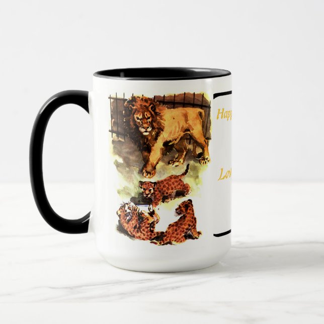 Mug La famille Lion - (Gauche)