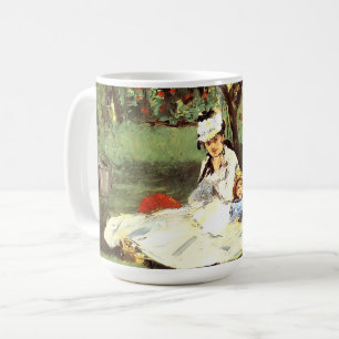 Mug La famille Monet dans son jardin Edouard Manet