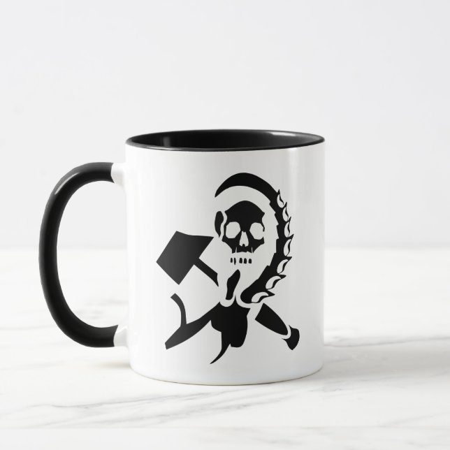 Mug La faucille russe et l'invasion maléfique du marte (Gauche)