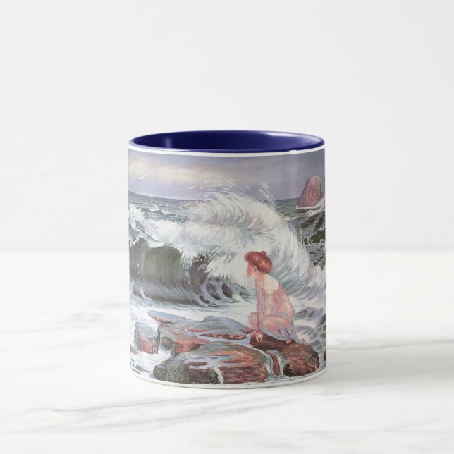 Mug La femme et la vague (par Frantisek Kupka) (Centre)