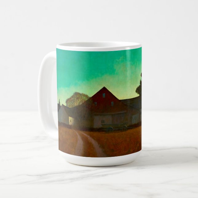 Mug La ferme Hupper par Newell Convers Wyeth (Devant gauche)