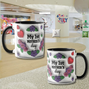 Mug La fête des mères "Effet 3D" 