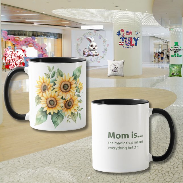 Mug La fête des mères "Jardin d'amour"  (Créateur téléchargé)