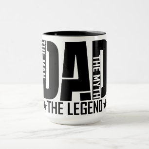 Mug La Fête des Pères Papa La Légende