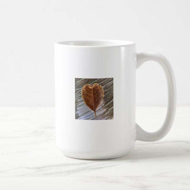 Mug La feuille craquée dans l'eau bouillie (Droite)