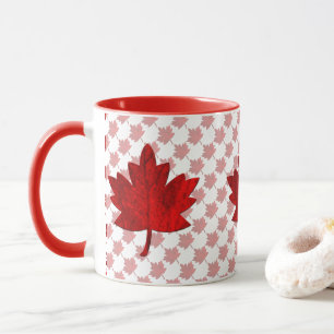 Mug La Feuille d'érable canadienne par Shirley Taylor
