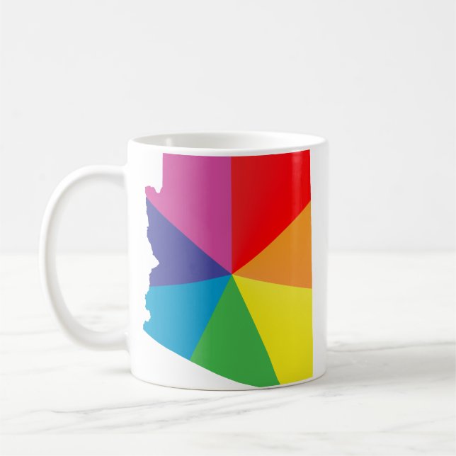 Mug la fierté de l'arizona. (Gauche)