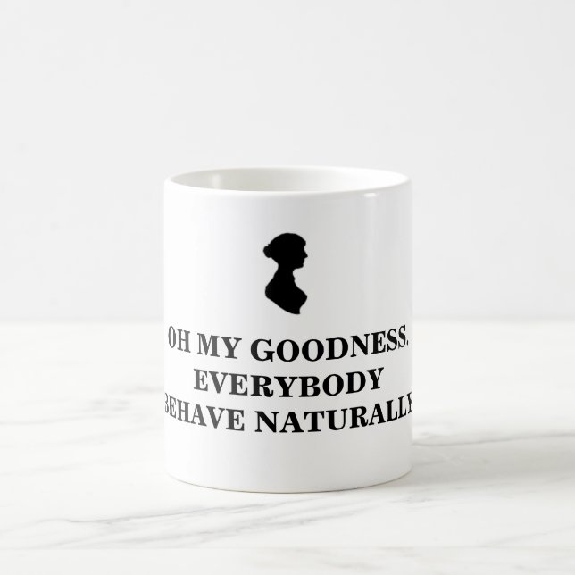Mug La fierté et le préjudice de Jane Austen ont (Centre)