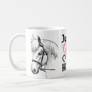 Mug La Fille aime les chevaux - Cute Horse Lover