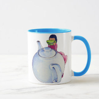 Mug La Fille avec le thé