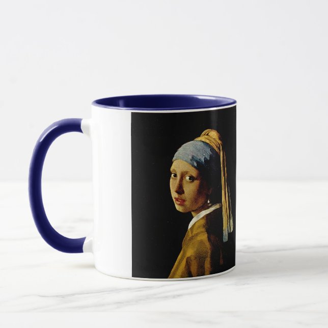 Mug La fille avec un Turban / la fille avec l'oreille  (Gauche)