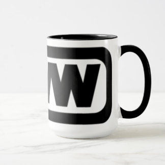 Mug La fille écrit quel logo