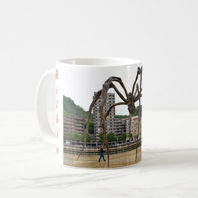 Mug "La fille et l'araignée. "Imagination (Devant gauche)