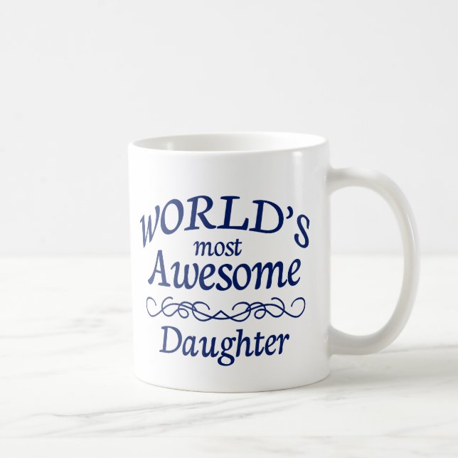 Mug La fille la plus impressionnante du monde (Droite)