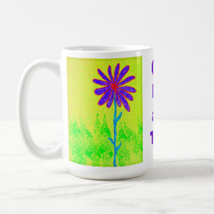 Mug La fleur sauvage un jour attaquent à la fois