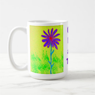 Mug La fleur sauvage un jour attaquent à la fois