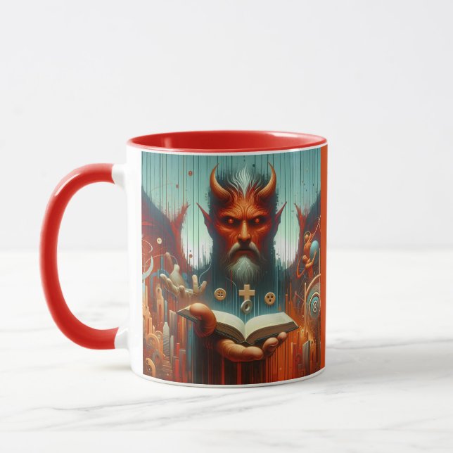 Mug La foi au-dessus de la peur - Voyage spirituel sur (Gauche)