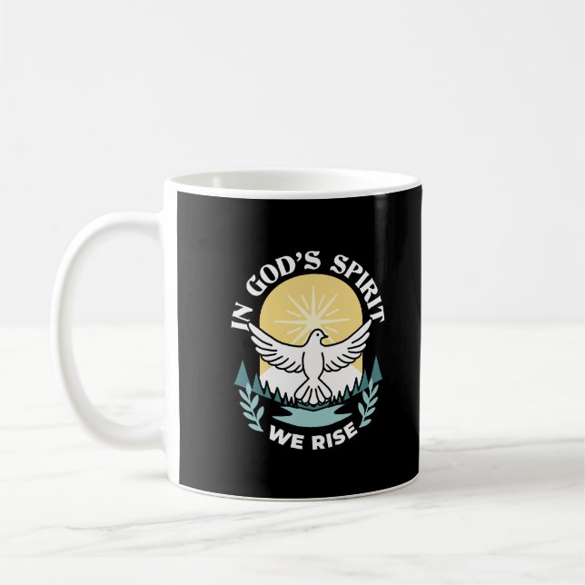 Mug La force spirituelle en Dieu - L'épanouissement de (Gauche)