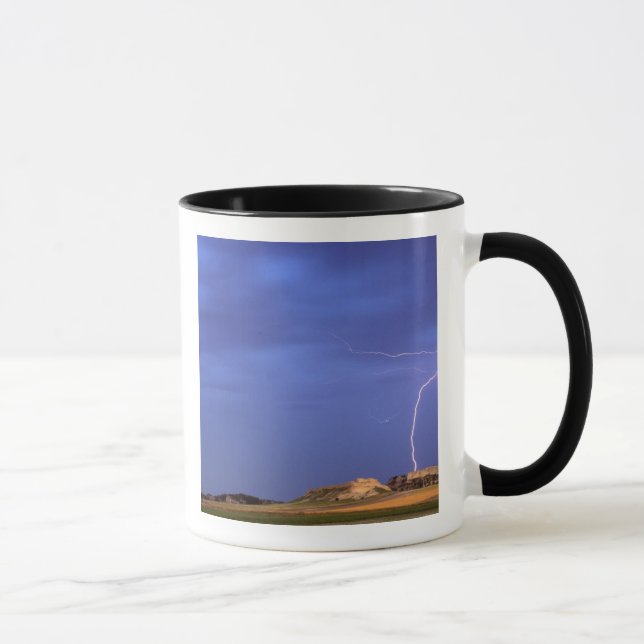 Mug La foudre frappe les buttes près de Scottsbluff (Droite)