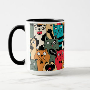 Mug La foule des chats