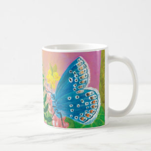 Mug La fourmi, l'escargot et le papillon bleu de Chapm