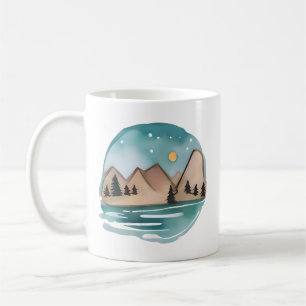 Mug La fuite des montagnes sous les étoiles