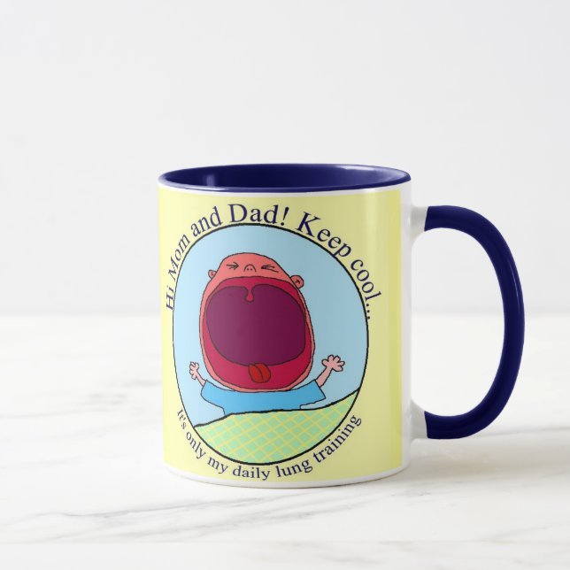Mug La Garder-Cool-Tasse pour soumis à une contrainte (Droite)