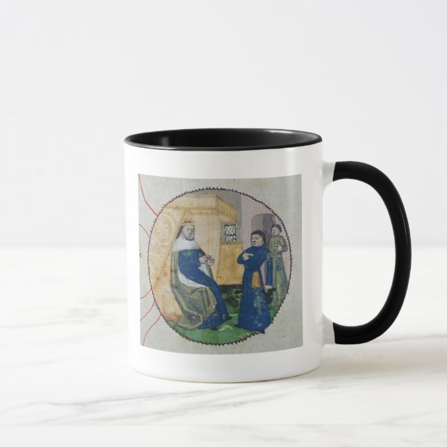 Mug La généalogie de Charles V et de Charles VI (Droite)