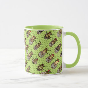 Mug La génétique de mouche à fruit de drosophile -