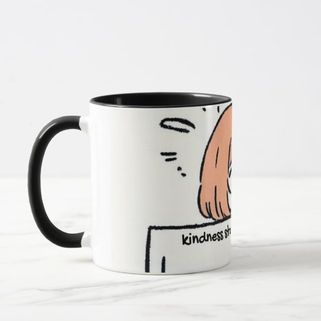 Mug La gentillesse commence par un bonjour simple ! (Gauche)