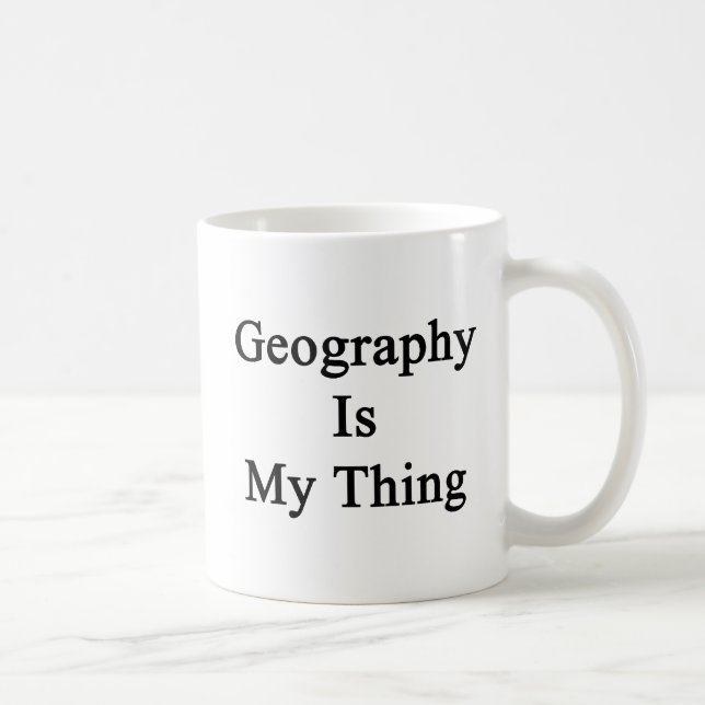 Mug La géographie est ma chose (Droite)