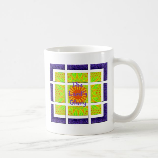 Mug La Gloire du Seigneur inspiré le texte (Droite)