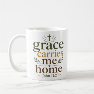 Mug La Grâce Me Porte À La Maison Espoir Chrétien Insp